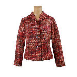 Sigrid Olsen Multicolour Tweed Blazer Jacket